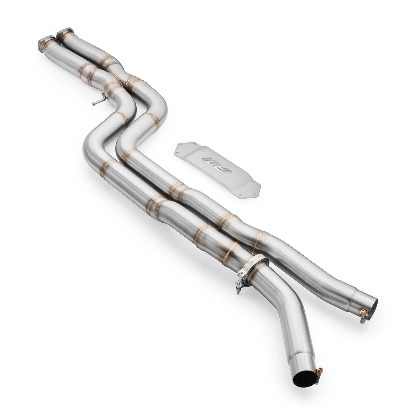 Exhaust system for BMW M2 CS, M2 Competition (F87) S55 GPF/OPF