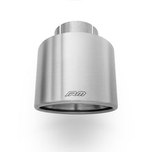 RM Motors oval beveled tip in satin stainless steel