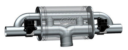 Transverse straight-through гърне with electric valve E600