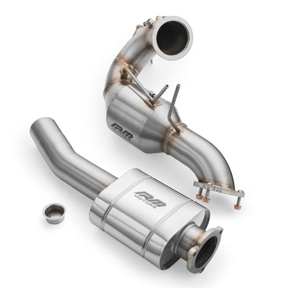 Downpipe за set AUDI Q5 3.0 TDI +heat shield