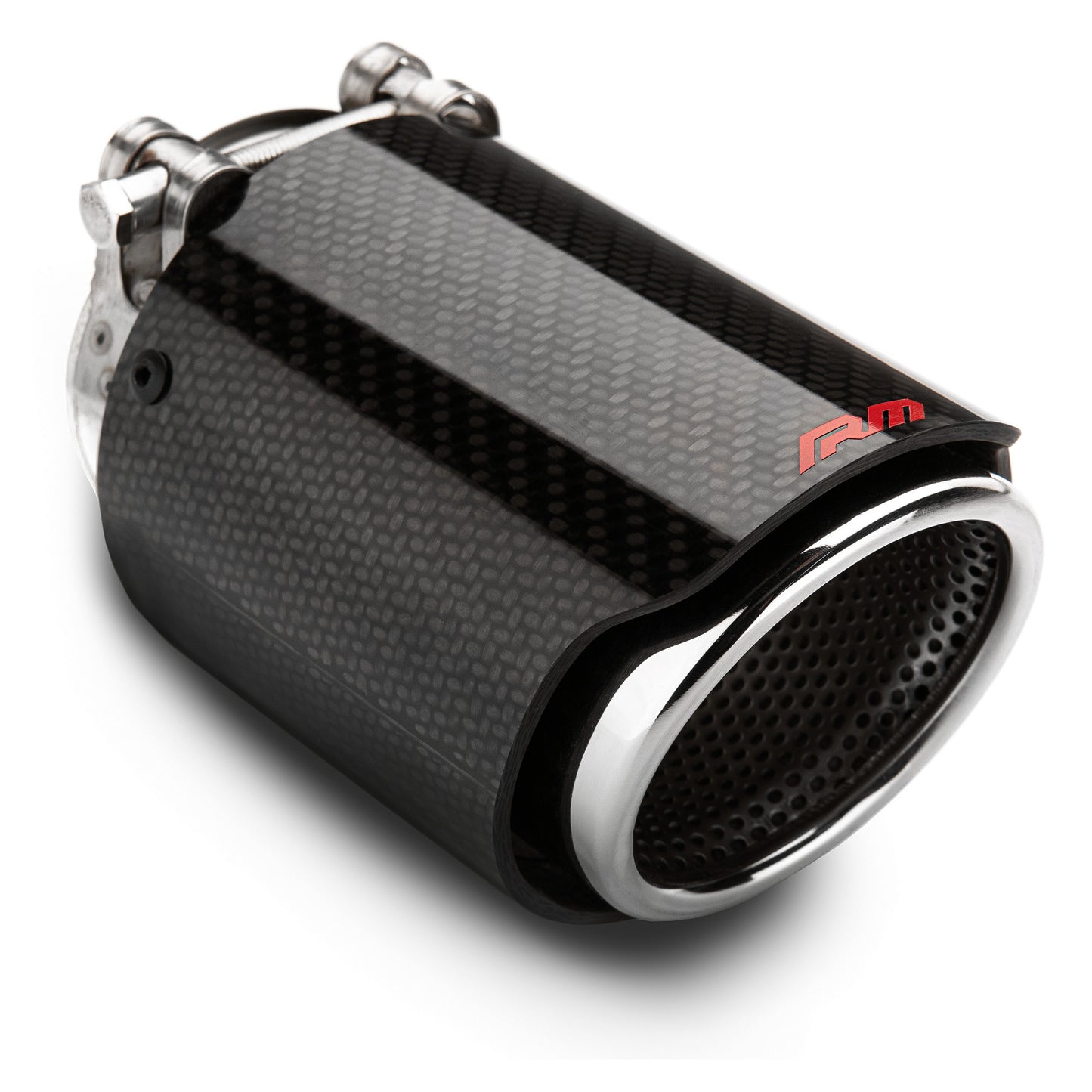 EXCLUSIVE накрайник за ауспух - slanted beveled with carbon