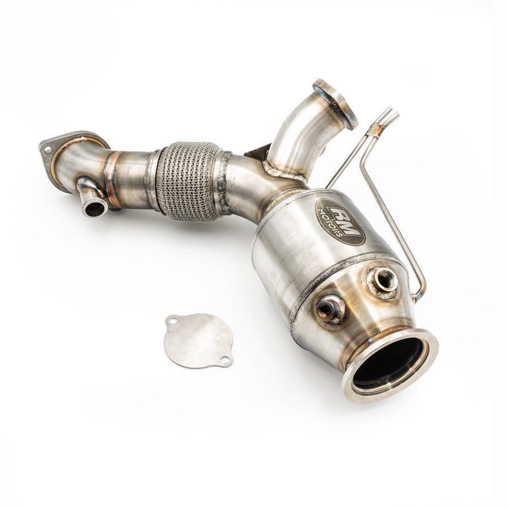 Downpipe за BMW G30 540d B57 +CATALYST HJS 200 cpsi EURO 6