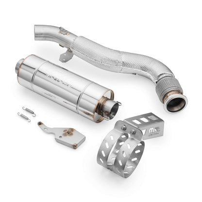 Can Am Maverick X3 Turbo sports exhaust with гърне