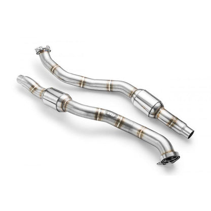 Downpipe за AUDI S6, S7, RS6, RS7 C7, 4G 4.0 TFSI + CATALYTIC CONVERTER