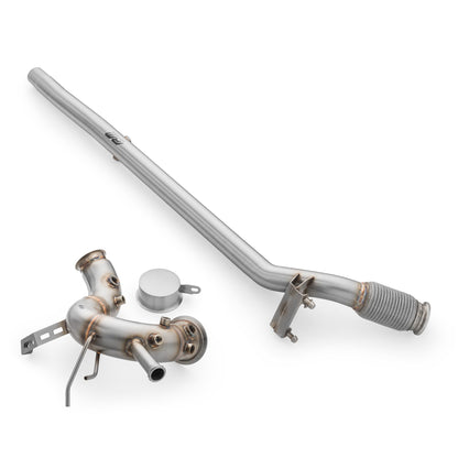 Downpipe+ DPF OFF set Volkswagen Golf VIII 2.0 TDI GTD +heat shield