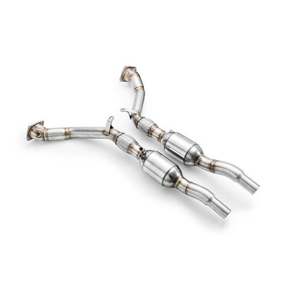 Downpipe за Audi A6, S6, Allroad C5 2.7 T + CATALYST / S4, RS4 B5 2.7 T + CATALYST