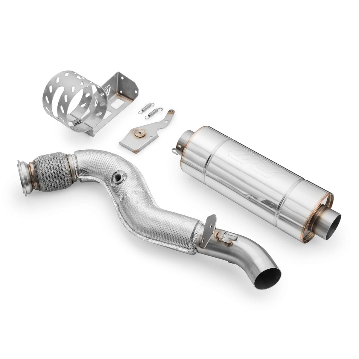 Can Am Maverick X3 Turbo sports exhaust with гърне