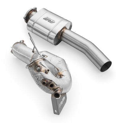 Downpipe за set AUDI Q5 3.0 TDI +heat shield