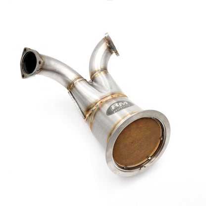 Downpipe за AUDI S4 B9, S5 8W6 with a catalyst