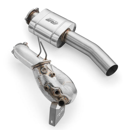 Downpipe за set AUDI Q5 3.0 TDI +heat shield