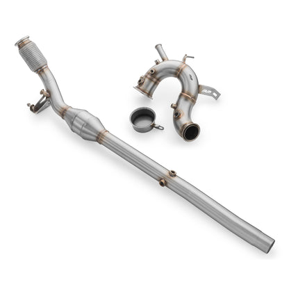 Downpipe+ DPF OFF set Volkswagen Golf VIII 2.0 TDI GTD +heat shield