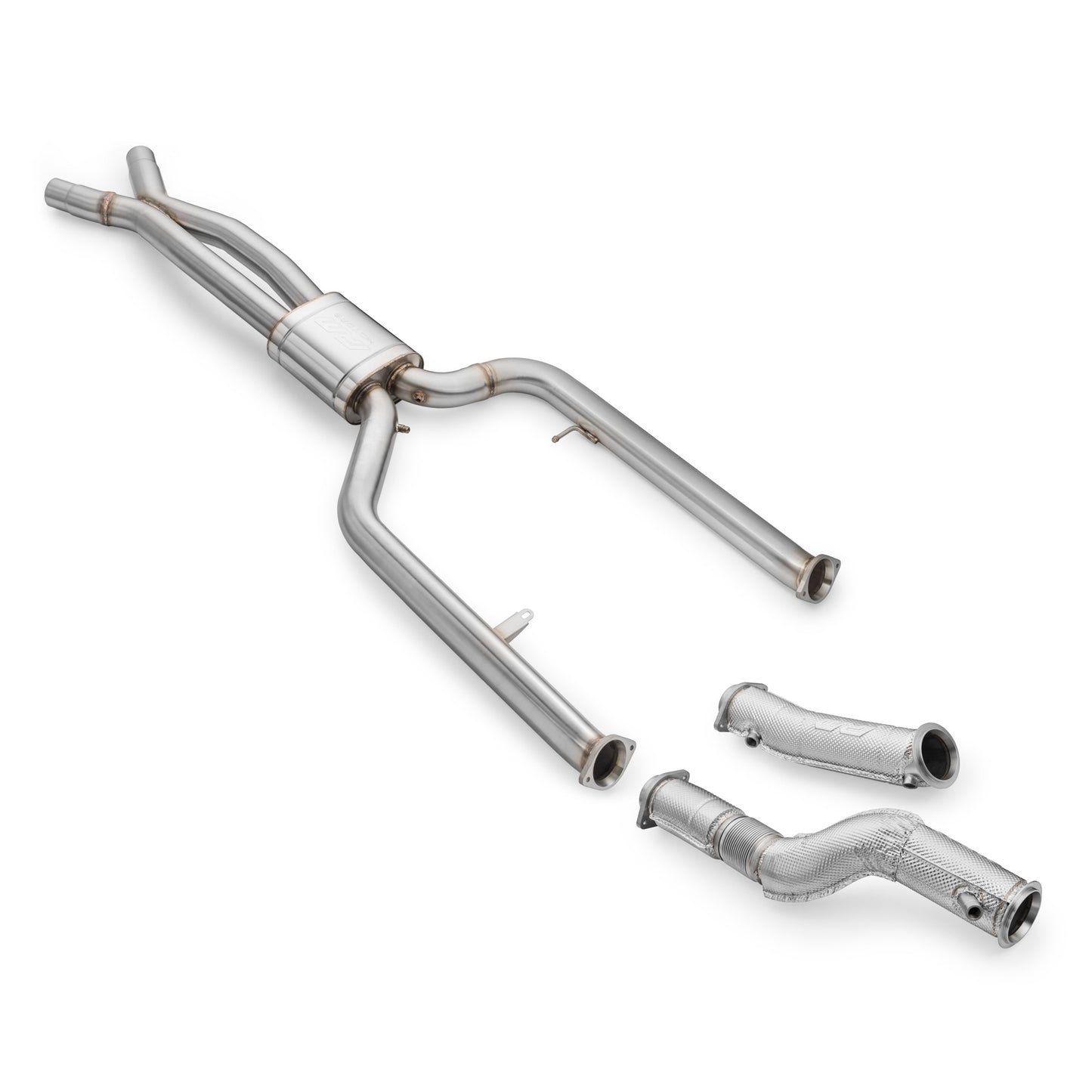 Downpipe за set with catalytic converter and midpipe section BMW M3 Competition (G80, G81) S58B, M4 (G82 / G83) 3.0 S58