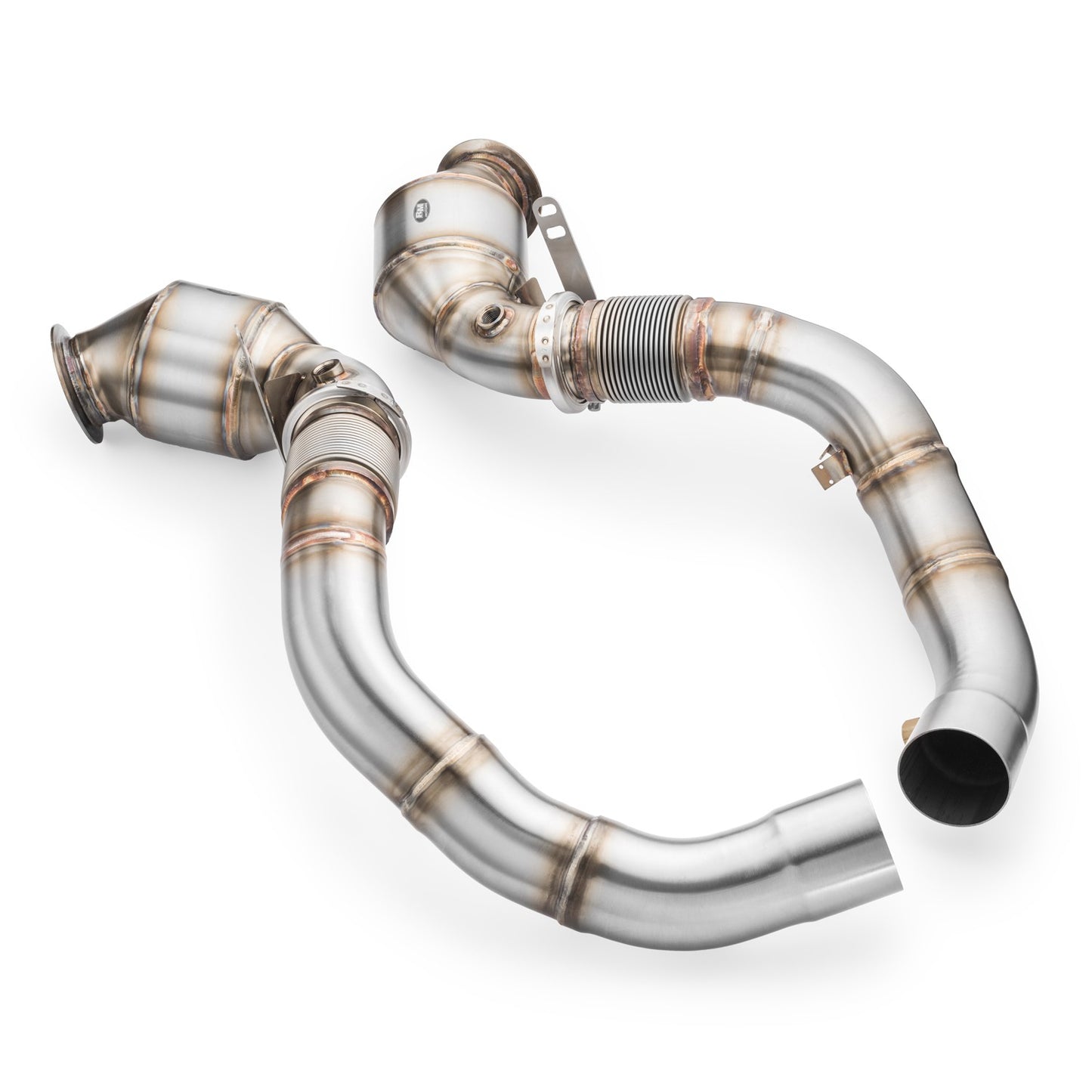 Downpipe за BMW M8 F92 + CATALYST HJS 300 cpsi EURO 6