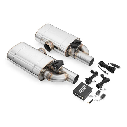 Set of transverse through гърнеs with electric valve EV04
