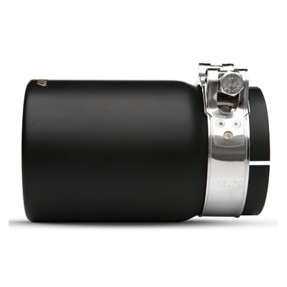 SPORT накрайник за ауспух - straight rounded black ceramic