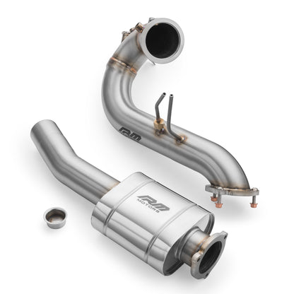 Downpipe за set AUDI Q5 3.0 TDI +heat shield