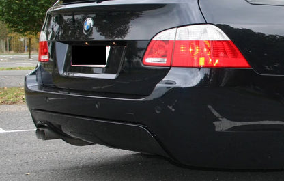 Задна броня Bmw E61 комби (2003-2007) - M Tech с отвори 24mm, тунинг
