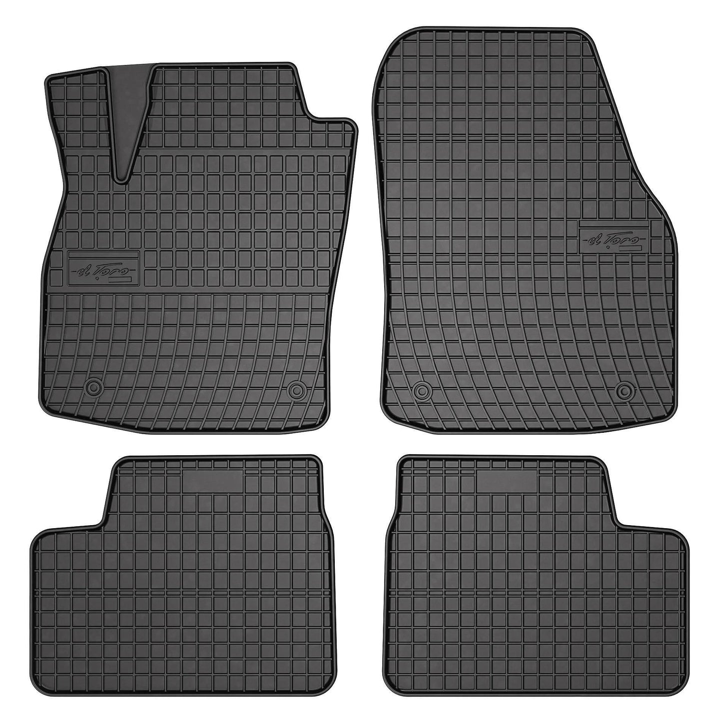 Гумени стелки Frogum за Opel Astra H 2004-2009 (черни)