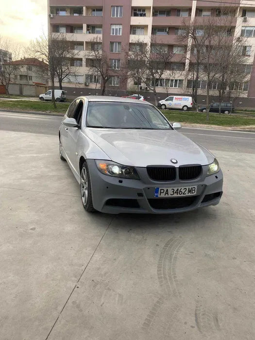 M пакет брони за BMW E90 / БМВ Е90 (2005–2008) – M-Technik комплект предна и задна броня + прагове, М техник дизайн
