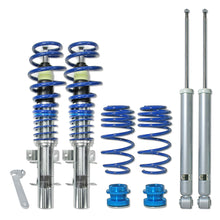Регулируемо спортно окачване JOM BlueLine Coilover Kit подходящ за Audi A2 тип 8Z 1.4, 1.4 TDI, 1.6 година 1999 - 2005, без 4х4 на 1.2TDI