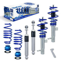 Регулируемо спортно окачване JOM Blueline  за Ford Fiesta JH и JD 1.25, 1.3, 1.4, 1.6, 1.4TDCi, 1.6TDCi,  11.2001 - 2008 и Ford Fiesta ST 2.0,  11.2004 - 2008