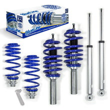 Регулируемо спортно окачване JOM Blueline Coilover Kit, подходящо за A6 Limo (4G) 1.8 TFSI/ 2.0 TFSI 132 KW/ 2.0 TFSI 185 KW Quattro-модели/ 2.8 FSI 150 KW Quattro/ 2.0 TDI 110 KW/ 2.0 TDI 140 KW, 2011-2018