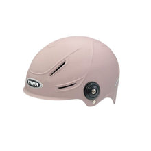 Каска мото PA523 с визьор - опушен розов мат
