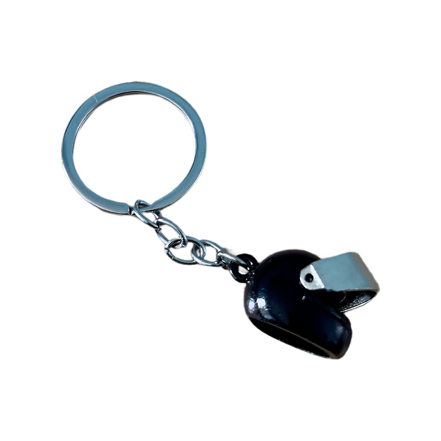 Метален ключодържател мотоциклетка каска