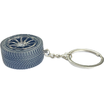 Ключодържател джанта с гума PG204 - Графит