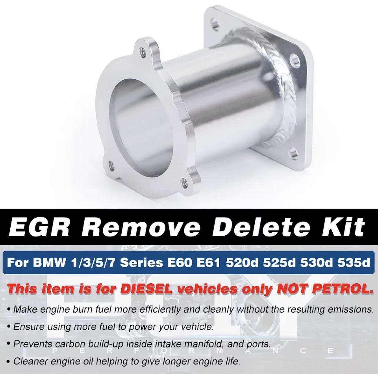 Комплект EGR DELETE KIT ЗА BMW E60, E90, E65, E87