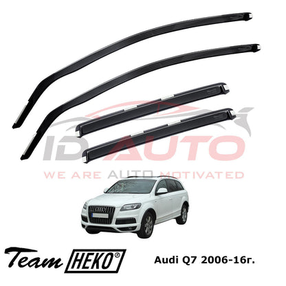 Комплект ветробрани Heko за Audi Q7 (2006-2016г), тъмно опушени