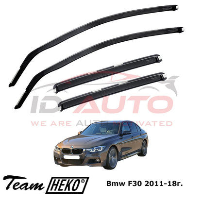 Комплект ветробрани Heko за BMW 3 серия F30 (2011-18), тъмно опушени