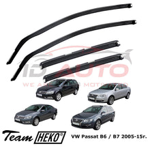 Комплект ветробрани Heko за Vw Passat B6 / B7 (2005-2015) , тъмно опушени