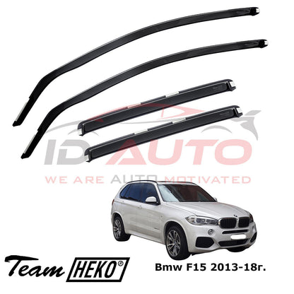 Комплект ветробрани Heko за BMW X5 F15 (2013+), тъмно опушени