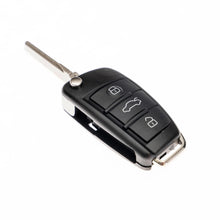 Кутийка за автоключ с 3 бутона - Audi 2006-2011