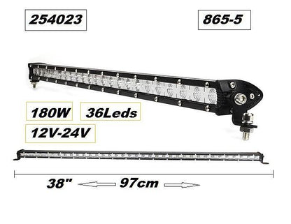 LED бар Slim 180W 12-24V 6000K 38" / 97см