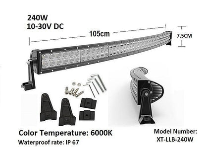 LED бар Space Mobile LLB 240W 10-30V 6000K / 105см