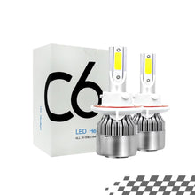 LED крушки за фарове C6 H7 / H4 6000L 5500K