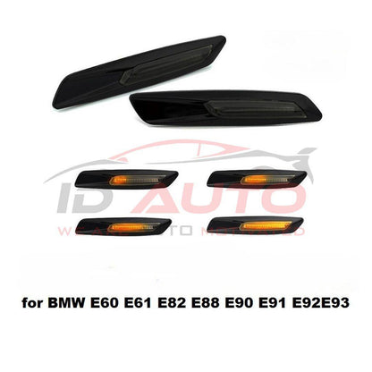 LED Опушени Бягащи Мигачи за BMW E60 E61 E90 E91 E82 E88
