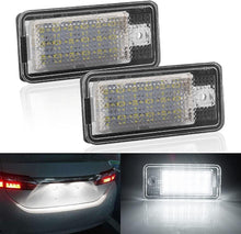 Led плафони за заден номер 6000К - Audi A3 8P A4 B6 B7 A6 A8 Q7
