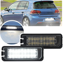 Led плафони за заден номер 6000К - Vw Golf 6 или Golf 7