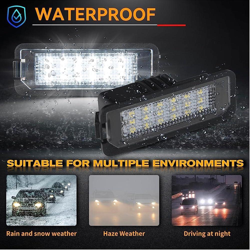 Led плафони за заден номер 6000К - Vw Passat B6 / B7 / CC