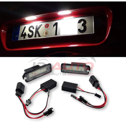 Led плафони за заден номер 6000К - Vw Passat B6 / B7 / CC