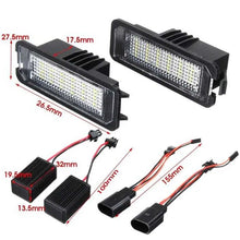 Led плафони за заден номер 6000К - Vw Polo (2000-2009г)