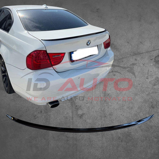 Лип спойлер за багажник BMW E90 тип М3, черен гланц