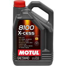 MOTUL 8100 X-cess 5W40 5л - Автомобилно масло