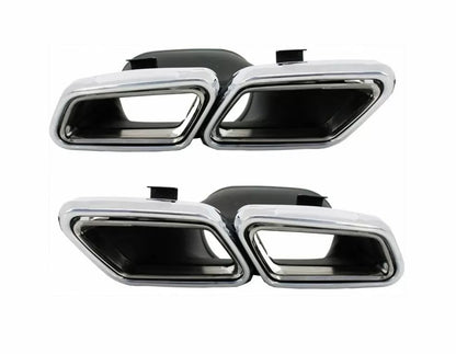 Накрайници за Mercedes W222 S-Class / W212 E-Class (2012+) - AMG S63 DESIGN