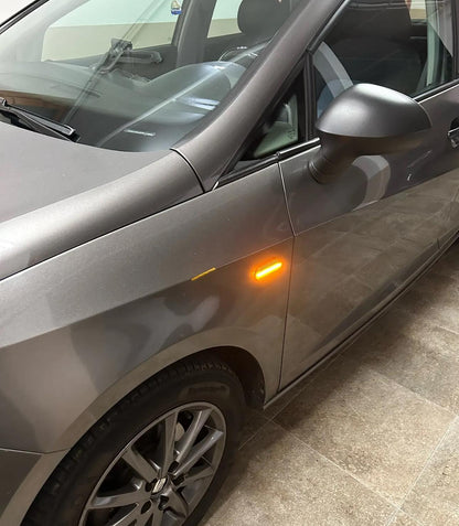 Опушени динамични LED мигачи за VW, Ford, Skoda, Seat
