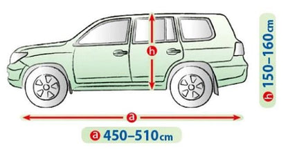 Покривало Kegel Mobile - размер 450-510см - Suv XL
