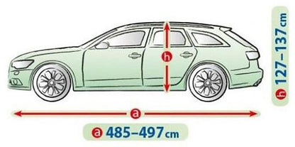 Покривало Kegel Mobile - размер 485-497cm Combi XXL